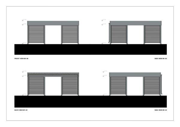 Autovarjualune  Belsay, 34 m²