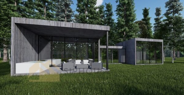 Elementmaja Bern, 119 m²