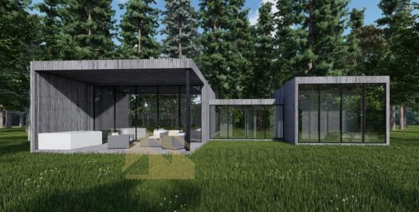 Elementmaja Bern, 119 m²