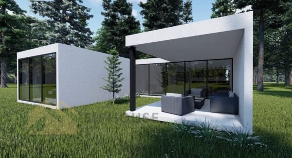 Elementmaja Duisburg, 98 m²