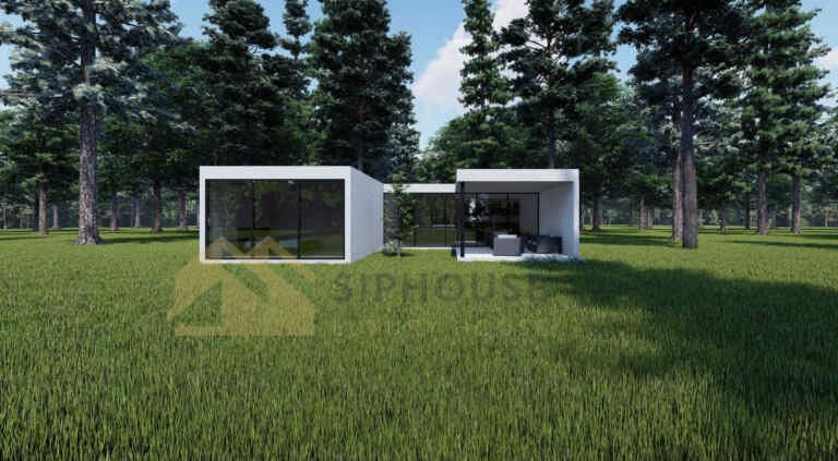 Elementmaja Duisburg, 98 m²