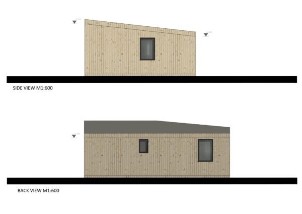Elementmaja Manchester, 56 m²