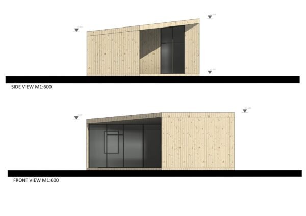 Elementmaja Manchester, 56 m²