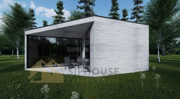 Elementmaja Manchester, 56 m²