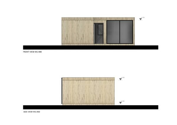 Elementmaja Maribor, 40 m²