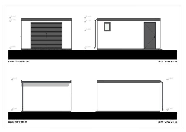 Garaaž Portsmouth, 19 m²