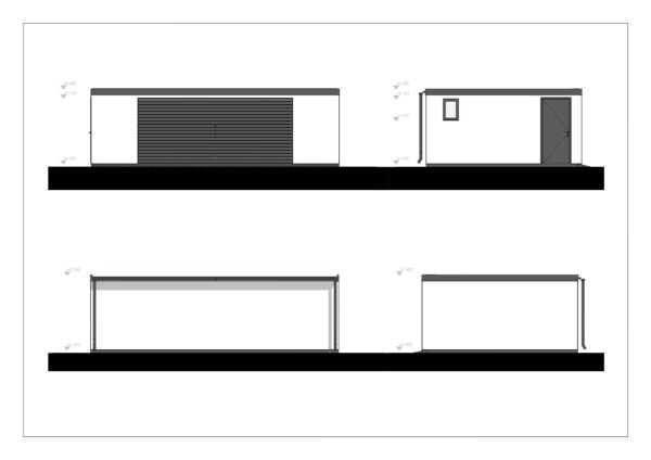 Isoleeritud 2 Auto Garaaž  Tregarne, 38 m²