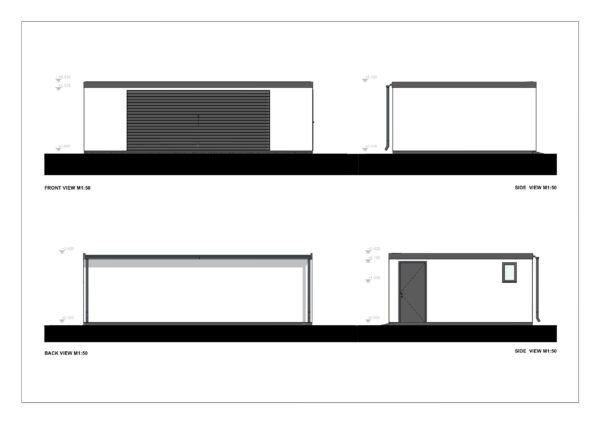 Isoleeritud 2 Auto Garaaž  Trelan, 38 m²