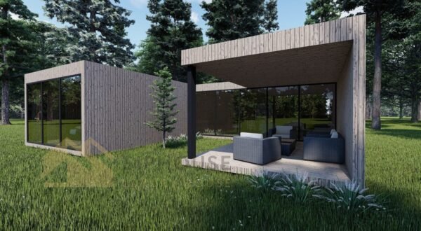 Moodulmaja Berlin, 98 m²