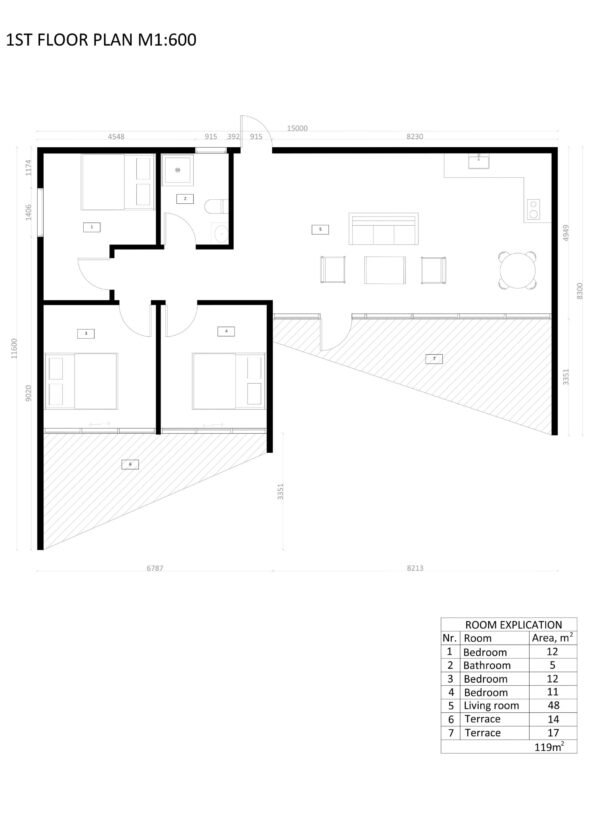 Suvemaja Salzburg, 119 m²