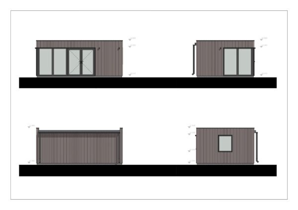 Isoleeritud Aiamaja Bremen, 24 m²