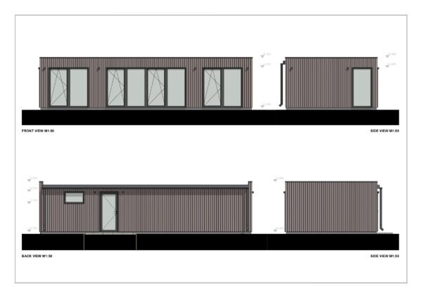 Isoleeritud Aiamaja Kiel, 47 m²