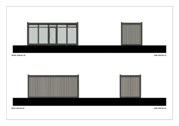 Isoleeritud Moodulmaja Calais, 13 m²