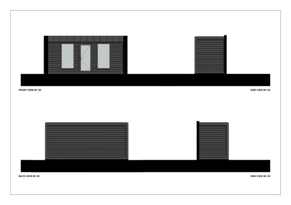 Isoleeritud Moodulmaja Sangatte, 12 m²