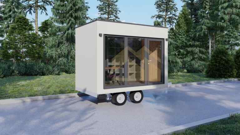 Ratastel Maja Peskara, 6 m²