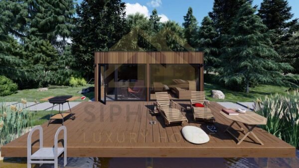 Outdoor Sauna Riga 24 m² - Image 3